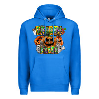 True Royal Spooky Vibes Premium Hoodie - CowhideDigitalArt