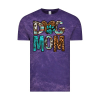 Cloud Purple dog mom Vintage Tee - OliviaCreatesArt