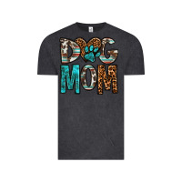 Vintage Black dog mom Vintage Tee - OliviaCreatesArt