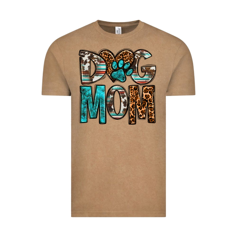 Dog Mom Vintage Tee by OliviaCreatesArt | Teevron