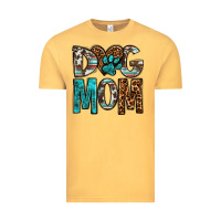 Vintage Mustard dog mom Vintage Tee - OliviaCreatesArt