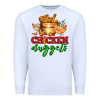 White chicken nuggets Premium Sweatshirt - AdoDesignShop
