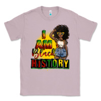 Lilac i am black history juneteenth Classic Tee - CowGirlArtShop