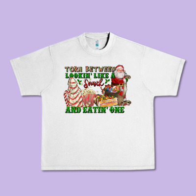 Torn Between Lookin Like A Snack And Eatin One Urban Heavy Tee Designed By Fadigitalartstudio