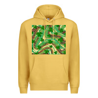 Antique Gold St. Patrick's Day Shamrock Leopard Premium Hoodie - RanaPortraitStore