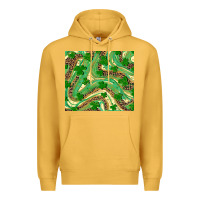 Mustard St. Patrick's Day Shamrock Leopard Premium Hoodie - RanaPortraitStore