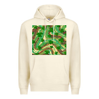 Sandshell St. Patrick's Day Shamrock Leopard Premium Hoodie - RanaPortraitStore