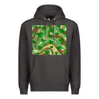 Smoke St. Patrick's Day Shamrock Leopard Premium Hoodie - RanaPortraitStore