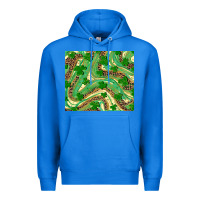 True Royal St. Patrick's Day Shamrock Leopard Premium Hoodie - RanaPortraitStore