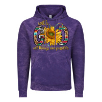 Cloud Purple with god all things are possible with sunflower bbs Vintage Hoodie - BundleAndBundleShop