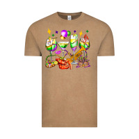 Vintage Coffee mardi gras wine glasses olivia Vintage Tee - OliviaCreatesArt