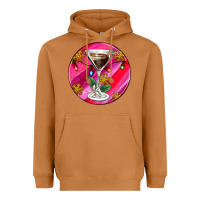Meerkat Christmas espresso martini Heavyweight Hoodie - AdoDesignShop