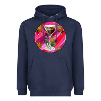 Navy Christmas espresso martini Heavyweight Hoodie - AdoDesignShop