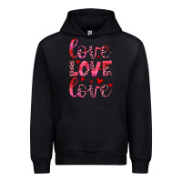 Black love valentines day Urban Hoodie - JahusDesignShop