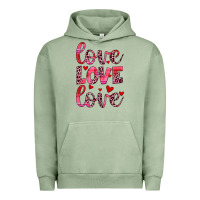 Pigment Oil Green love valentines day Urban Hoodie - JahusDesignShop