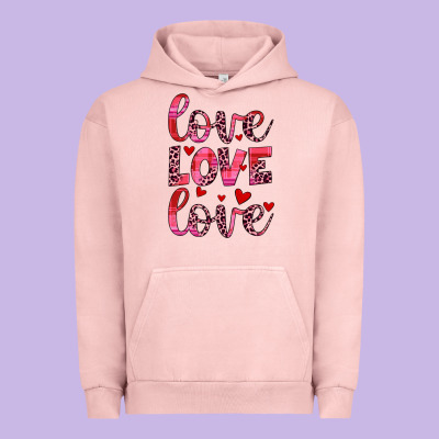 Love Valentines Day Urban Hoodie Designed By Jahusdesignshop