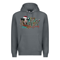 Rock howdy christmas Premium Hoodie - CowhideDigitalArt
