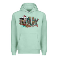 Seafoam howdy christmas Premium Hoodie - CowhideDigitalArt