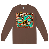 Cancer Turquoise Cowhide Long Sleeve Tee | Teevron