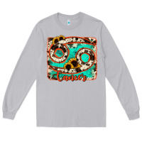 Moon Dust cancer turquoise cowhide Long Sleeve Tee - RanaPortraitStore