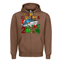 Chestnut merry cruisemas 2024 Zipper Hoodie - AdoDesignShop