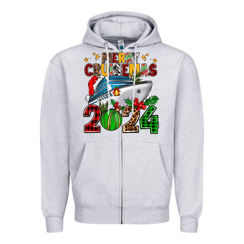 Merry Cruisemas 2024 Zipper Hoodie by AdoDesignShop | Teevron