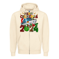 Sandshell merry cruisemas 2024 Zipper Hoodie - AdoDesignShop