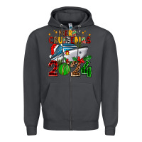 Smoke merry cruisemas 2024 Zipper Hoodie - AdoDesignShop