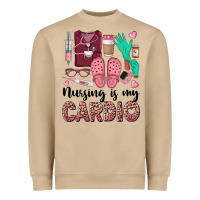Mushroom nursing is my cardio Heavyweight Sweatshirt - BarkalooDesign