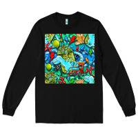 Black boy child coffee cup and teddy bear with thunderbolts and camouflage s Long Sleeve Tee - BundleAndBundleShop