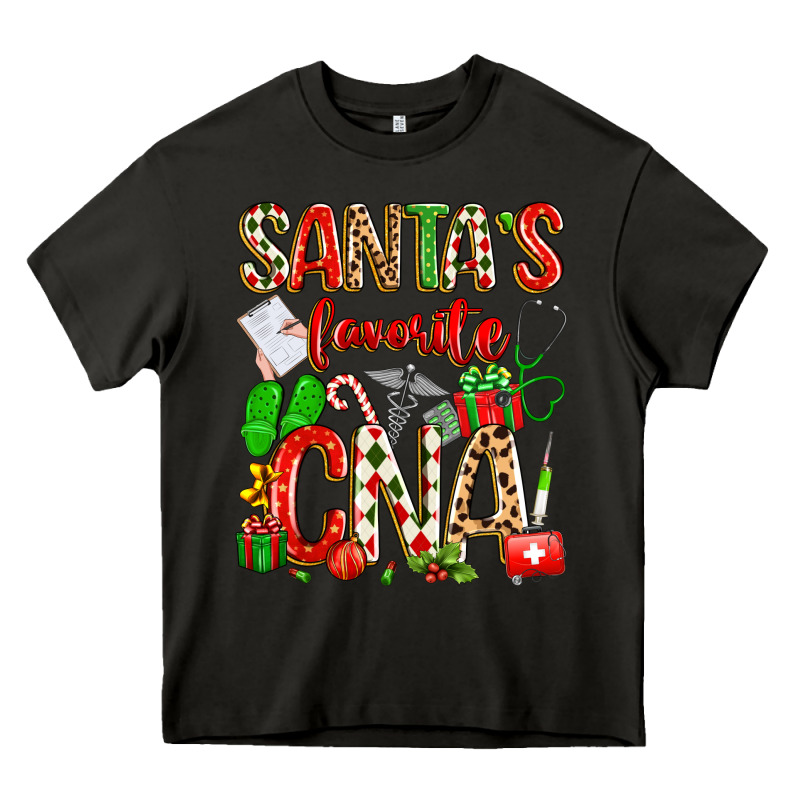 Santa's Favorite Cna Heavy Core Tee by texasbilliewilder | Teevron