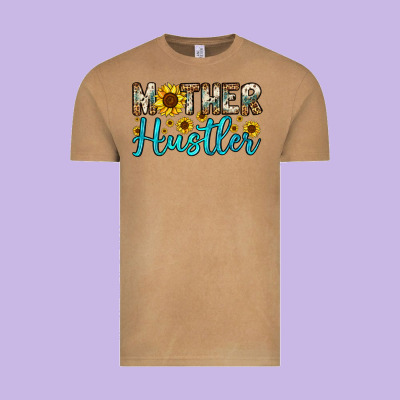 Mother Hustler Vintage Tee Designed By Oliviacreatesart