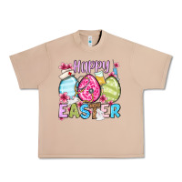 Burro Happy Easter eggs Urban Heavy Tee - OliviaCreatesArt