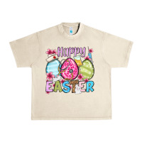 Sandshell Happy Easter eggs Urban Heavy Tee - OliviaCreatesArt