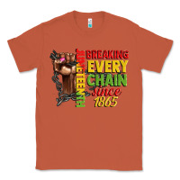 Copper juneteenth breaking every chain since 1865 woman f Classic Tee - CowGirlArtShop