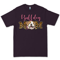 Plum Bulldog Mom Premium Tee - Jasminsmagicworld