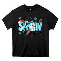 Black up to snow good Heavy Core Tee - texasbilliewilder