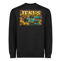 Black jesus the way the truth the life Heavyweight Sweatshirt - BarkalooDesign