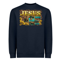Navy jesus the way the truth the life Heavyweight Sweatshirt - BarkalooDesign
