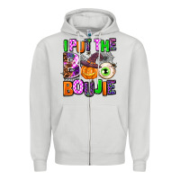 Hallowen Boo Zipper Hoodie | Teevron