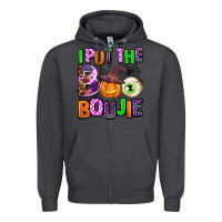 Smoke Hallowen Boo Zipper Hoodie - AdoDesignShop