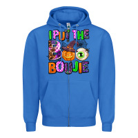 True Royal Hallowen Boo Zipper Hoodie - AdoDesignShop