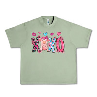 Oil Green xoxo pig olivia Urban Heavy Tee - OliviaCreatesArt