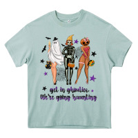 Arona Get in ghoulies were going haunting Heavy Core Tee - NancyCooperArtShop