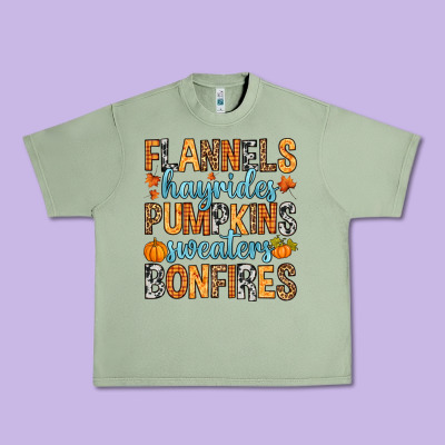 Flannels Hayrides Urban Heavy Tee Designed By Ranaportraitstore
