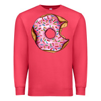 Cardinal pink strawberry donut Premium Sweatshirt - AdoDesignShop
