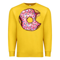 Lemon pink strawberry donut Premium Sweatshirt - AdoDesignShop