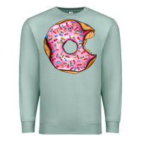 Seafoam pink strawberry donut Premium Sweatshirt - AdoDesignShop