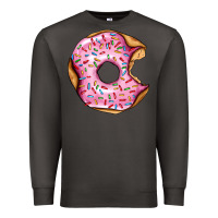 Smoke pink strawberry donut Premium Sweatshirt - AdoDesignShop