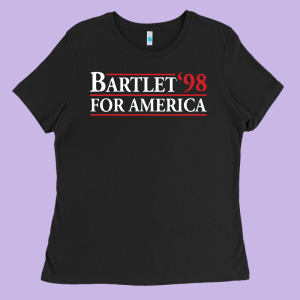 Barlet For America Ladies Tee Designed By Maiphamdesign
